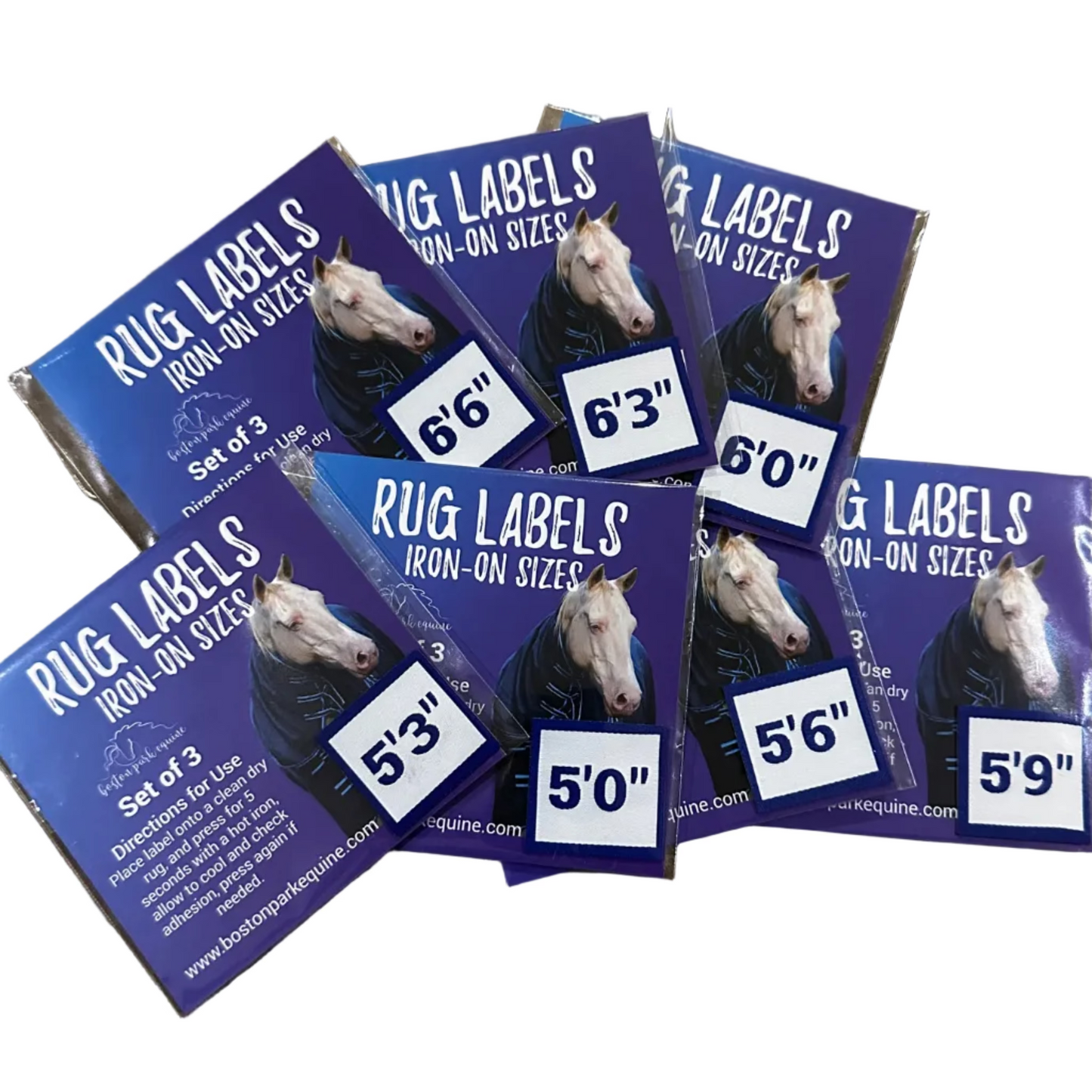 BPE Iron-on Rug Labels