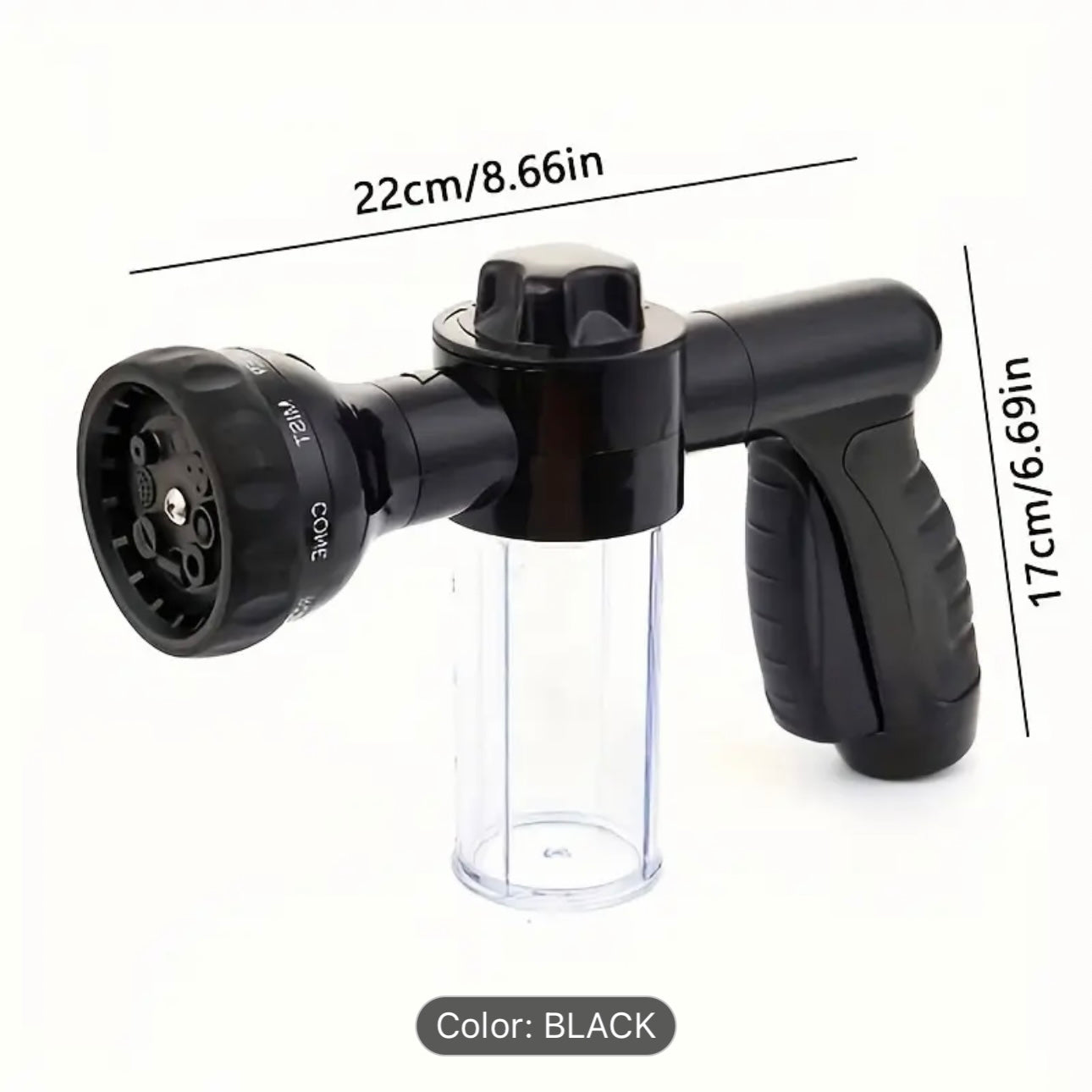 Soap Soaker Hose Attachment