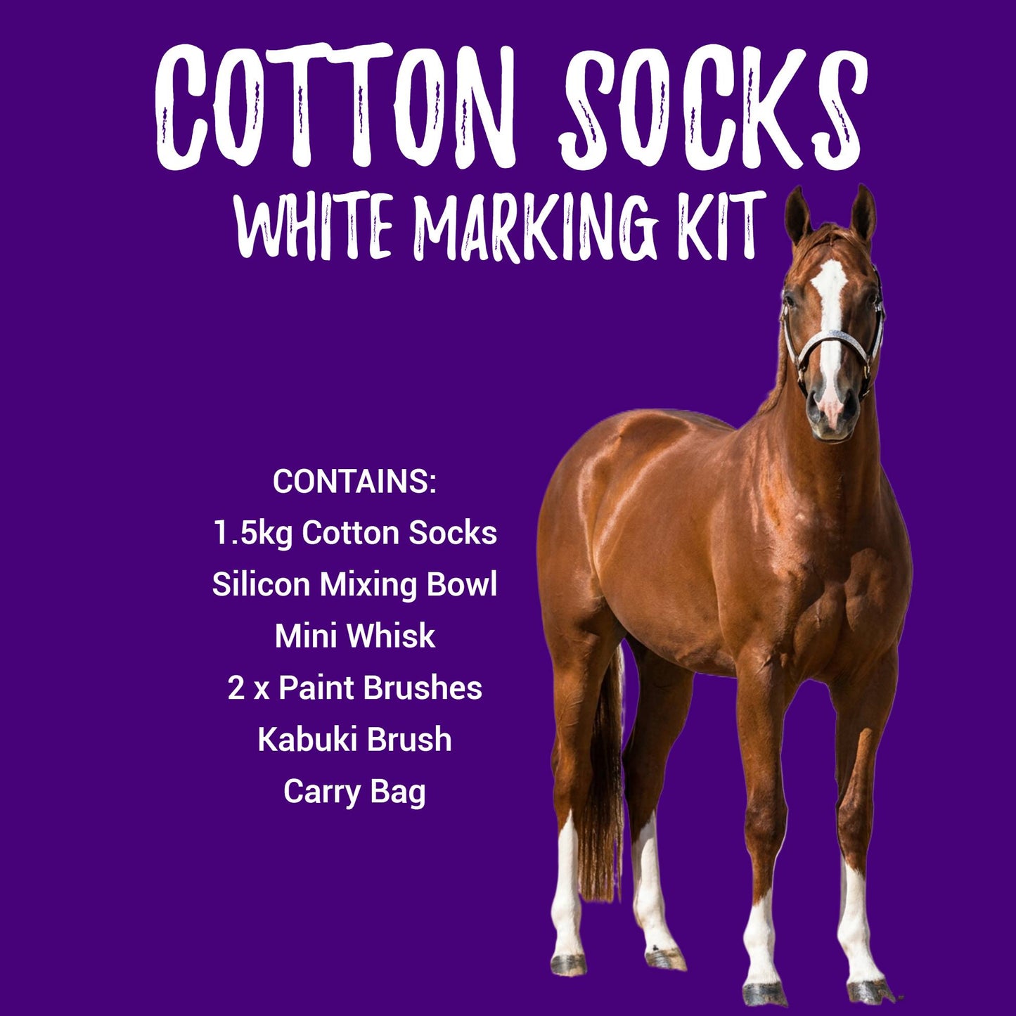 Cotton Sock White Marking Kit - coming soon