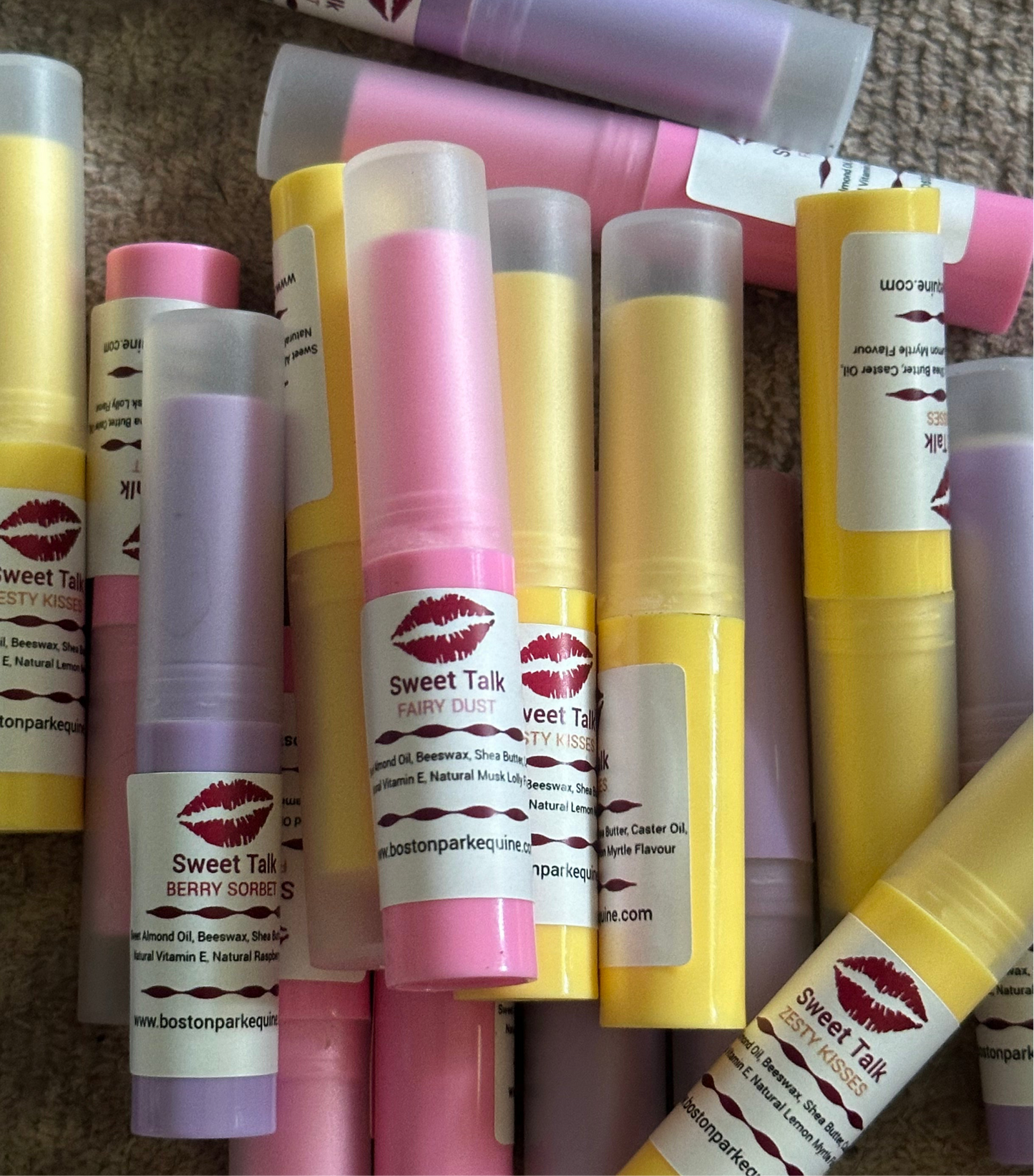 Sweet Talk - Lip Balm Flavours