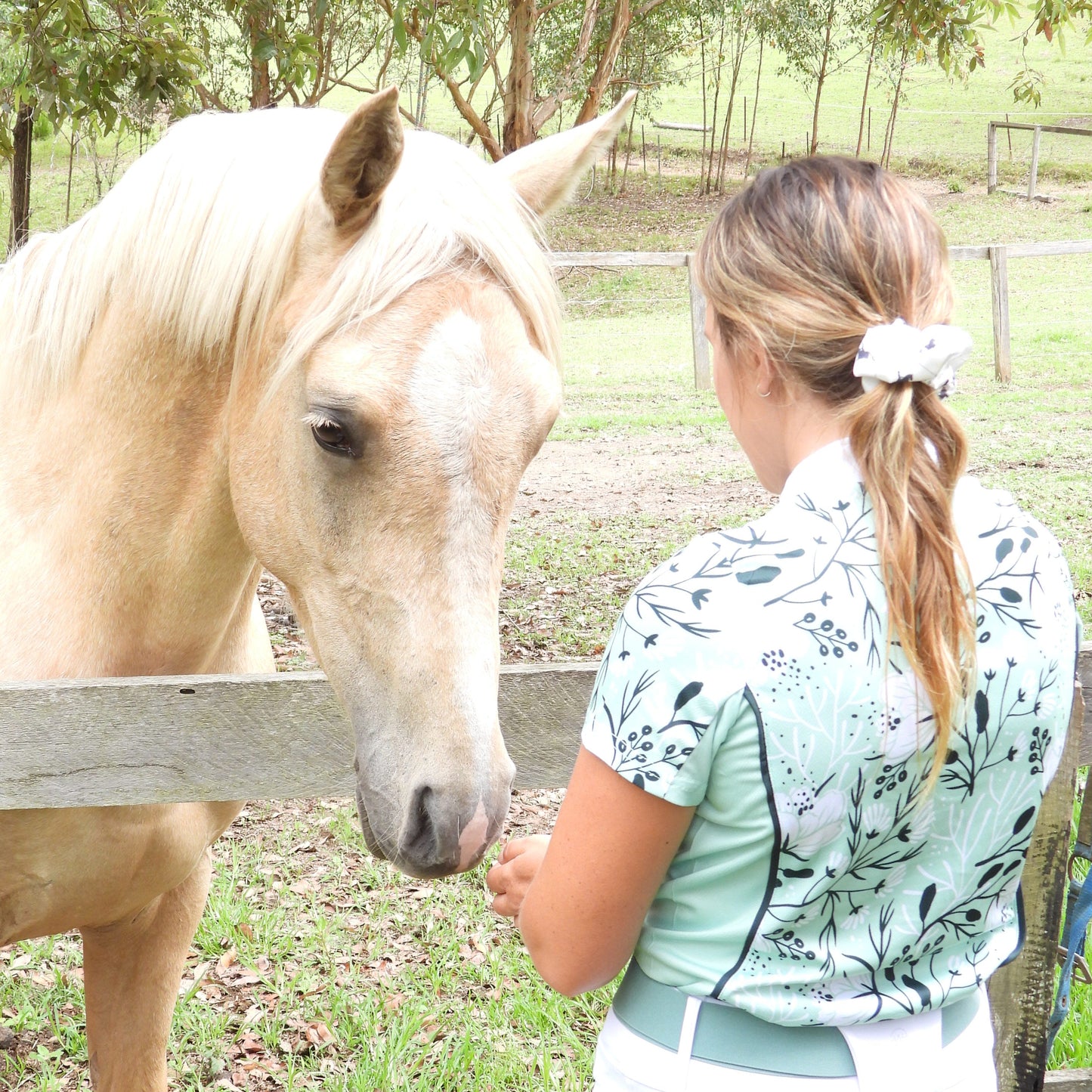 Wilmont - Mint to Be Equestrian Shirt