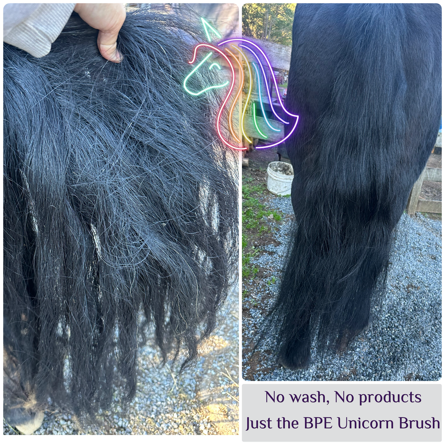 Unicorn Dangler Brush