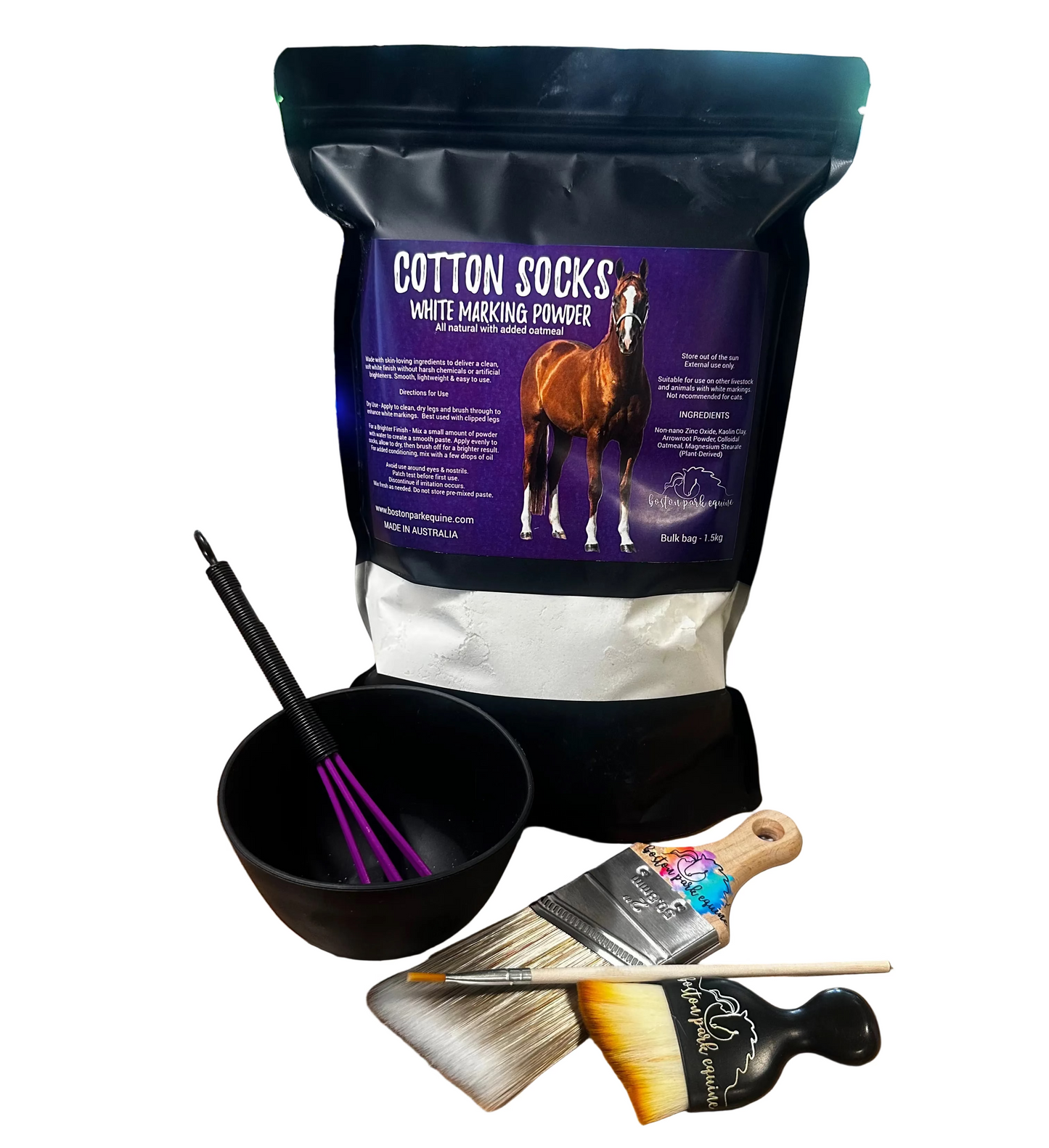 Cotton Sock White Marking Kit