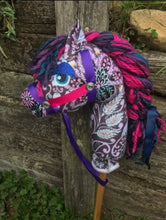 Load image into Gallery viewer, Hand made custom order HOBBY HORSE - CHRISTMAS 2022
